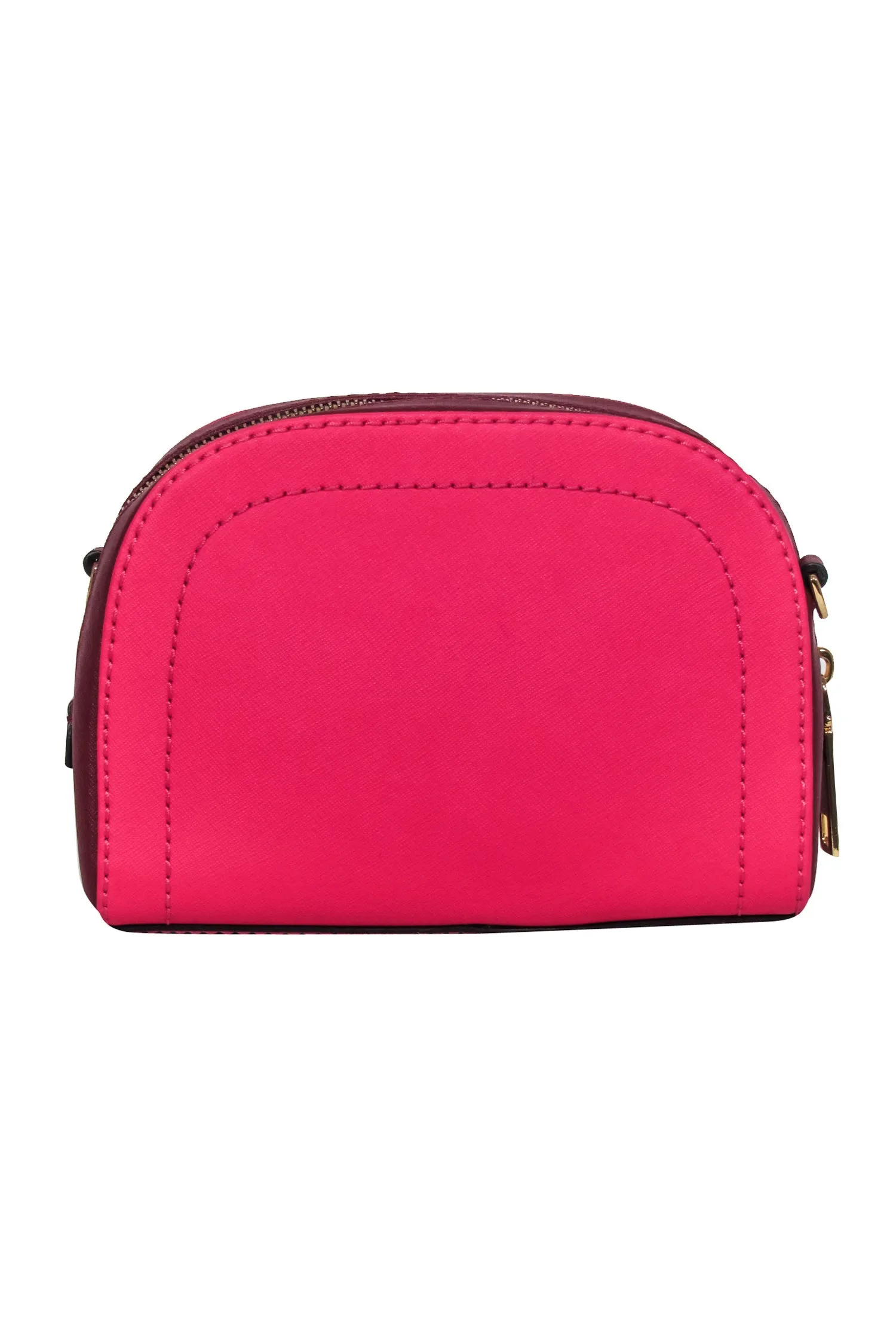 Marc Jacobs - Hot Pink Saffiano Leather Crossbody Bag