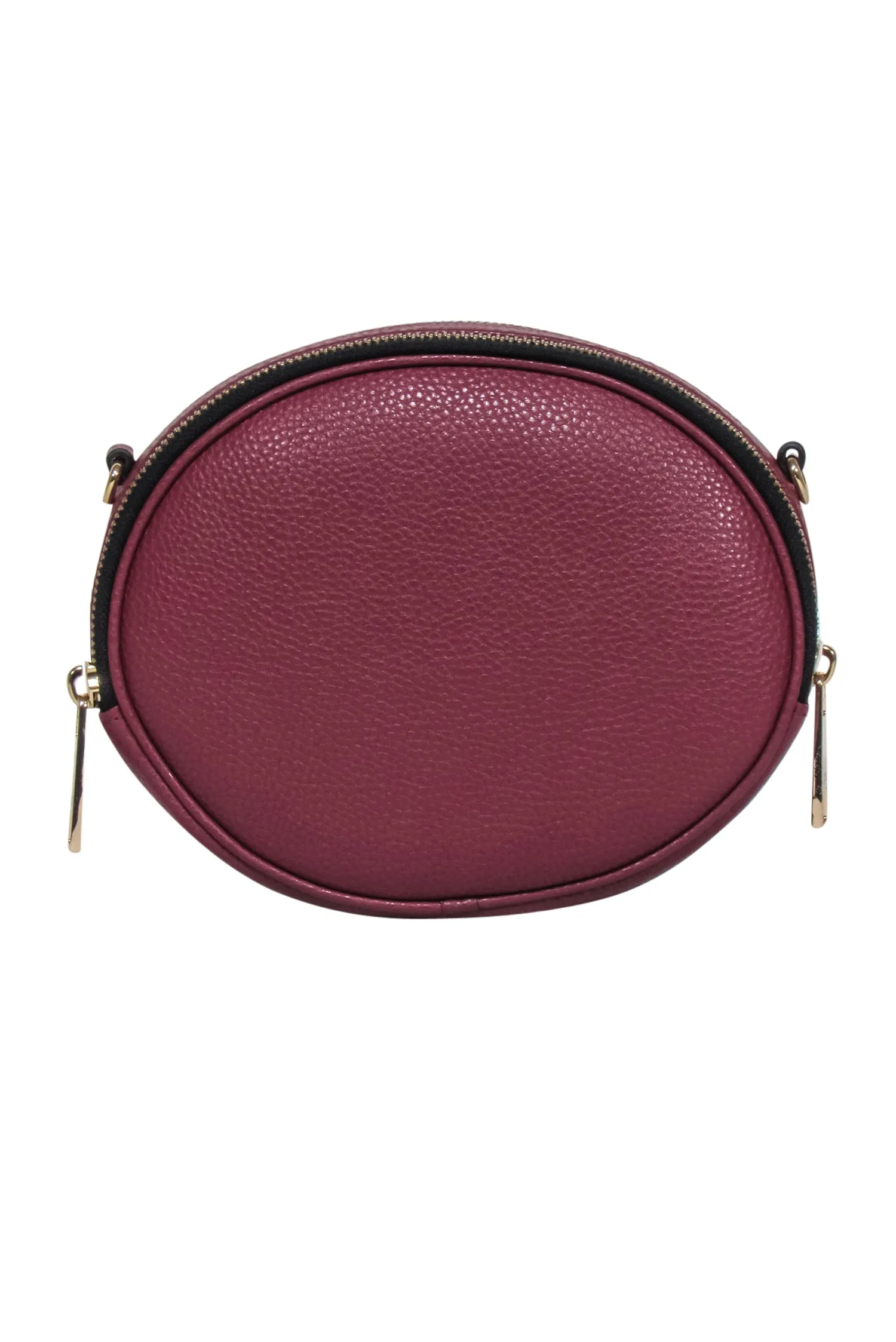 Marc Jacobs - Red Pebbled Leather Round Crossbody Bag