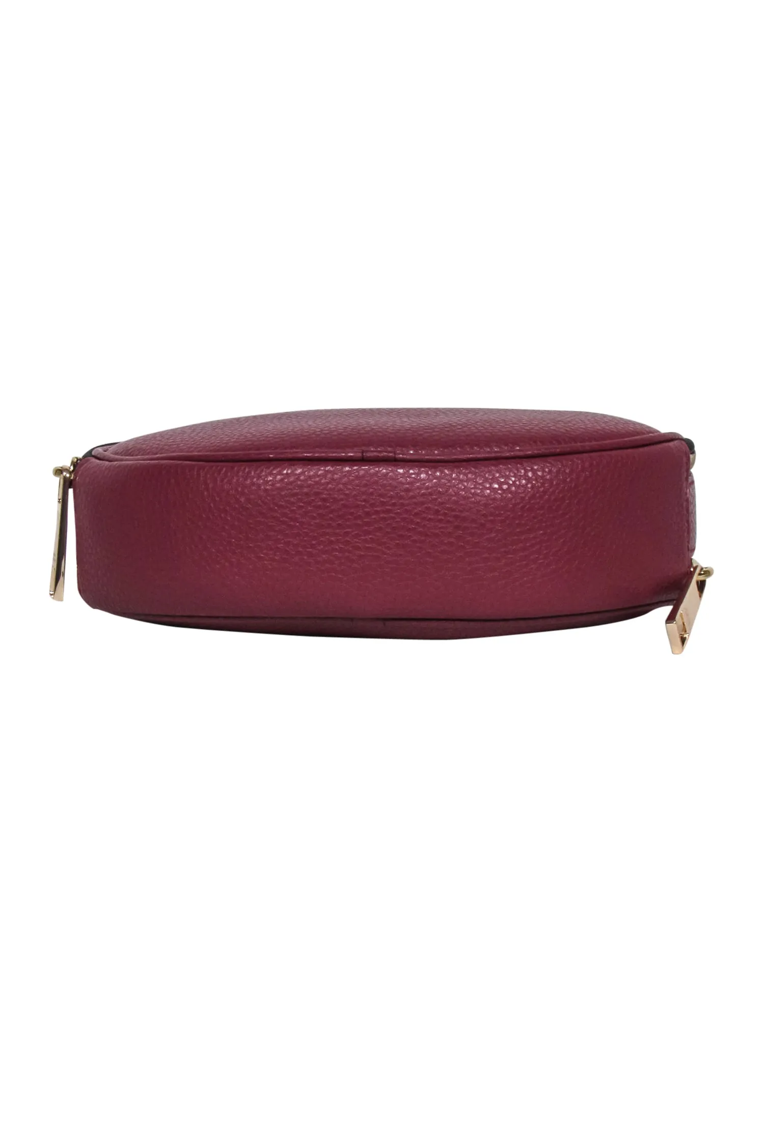 Marc Jacobs - Red Pebbled Leather Round Crossbody Bag