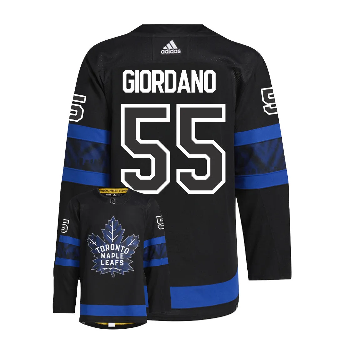 Mark Giordano Toronto Maple Leafs Adidas Primegreen Authentic NHL Hockey Jersey     