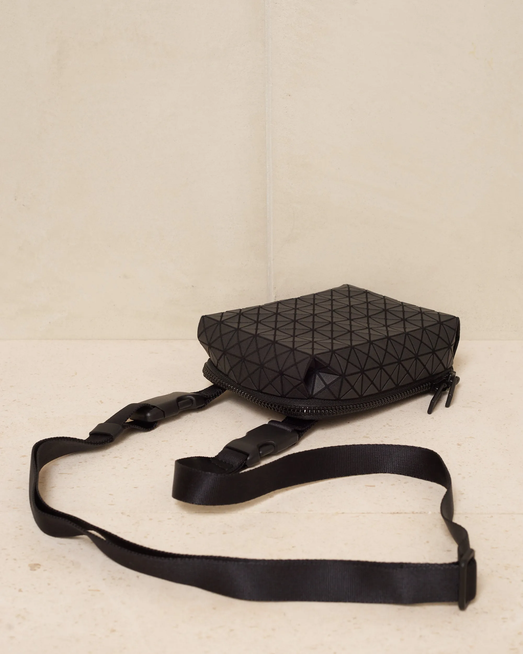 Matte Black Beetle Shoulder Bag