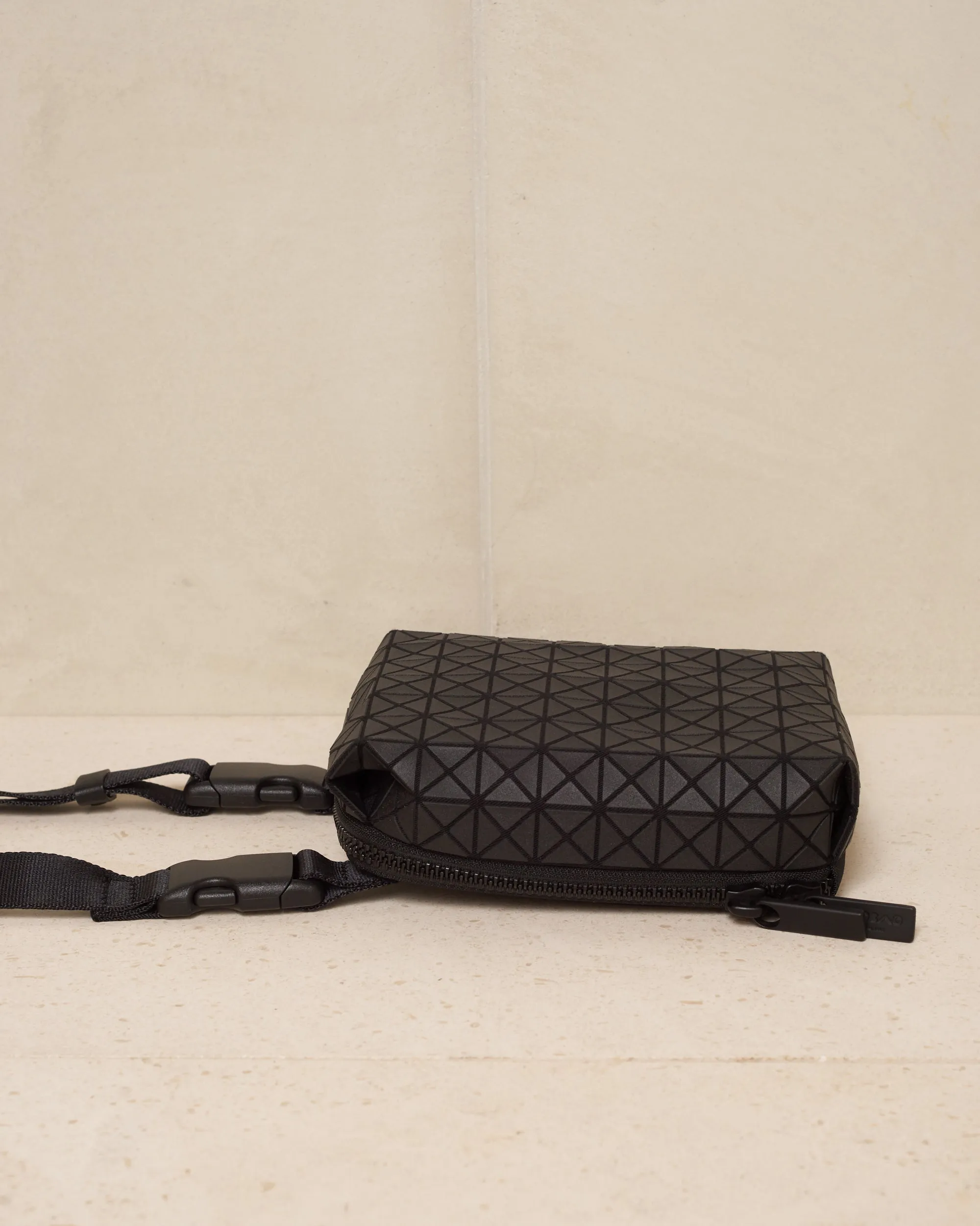 Matte Black Beetle Shoulder Bag