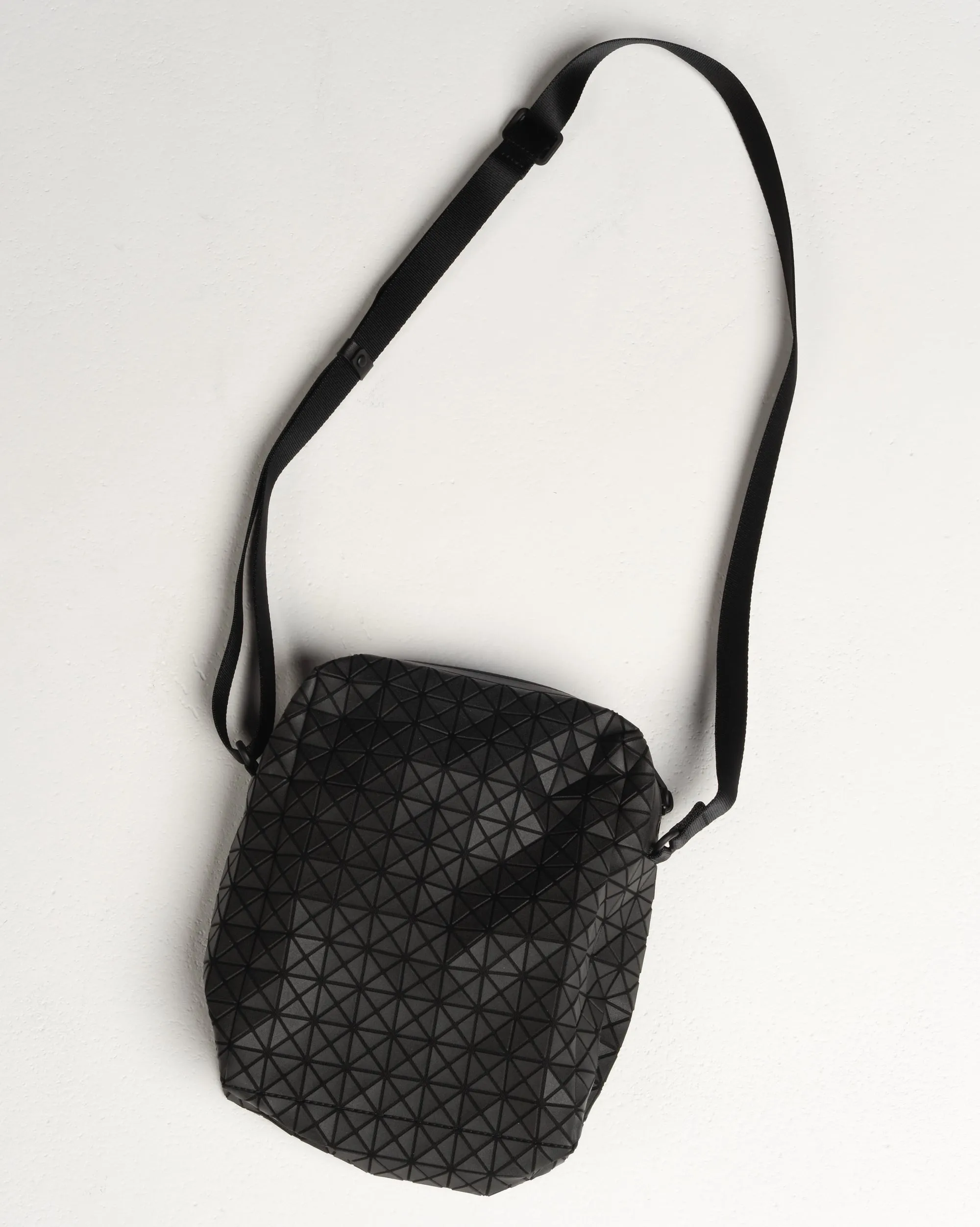 Matte Black Voyager Shoulder Bag