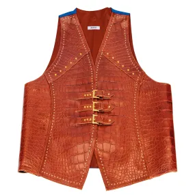 Mauri V72 Body Alligator Vest Gold (Special Order)