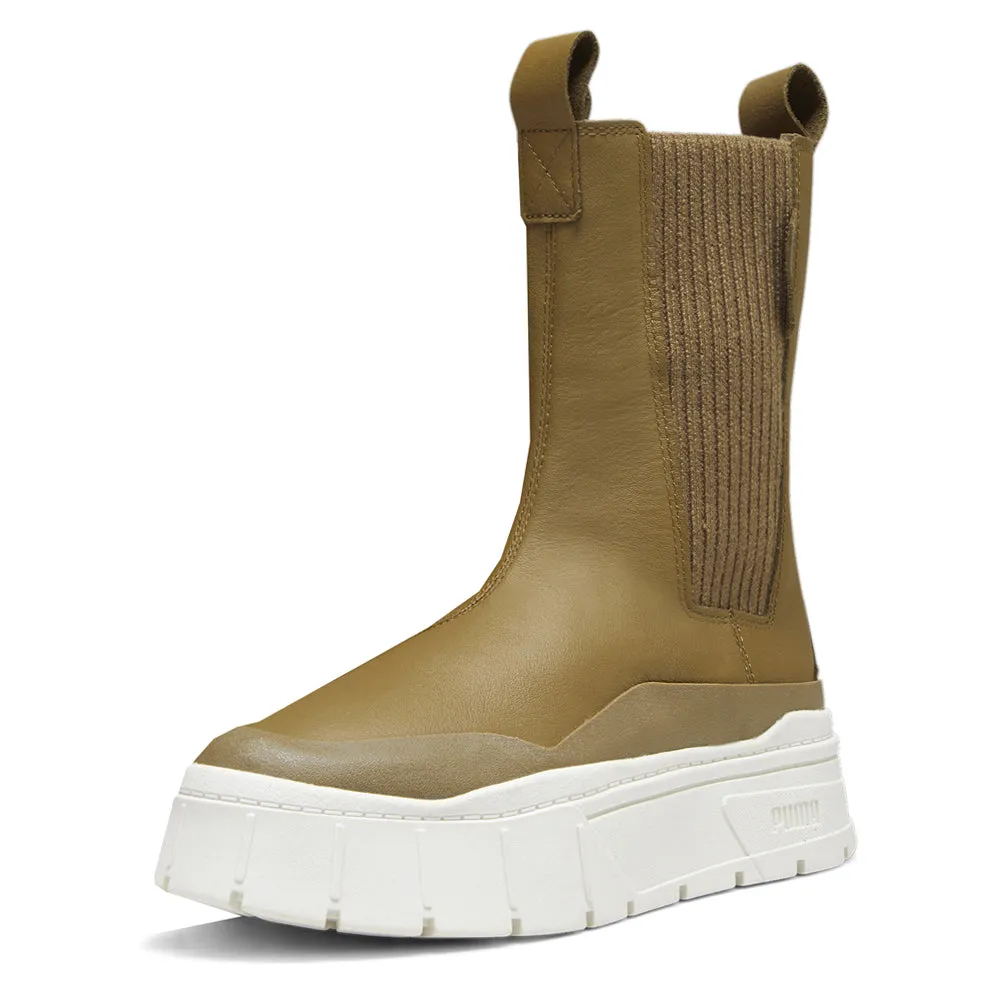 Mayze Stack Winter Round Toe Platform Chelsea Boots