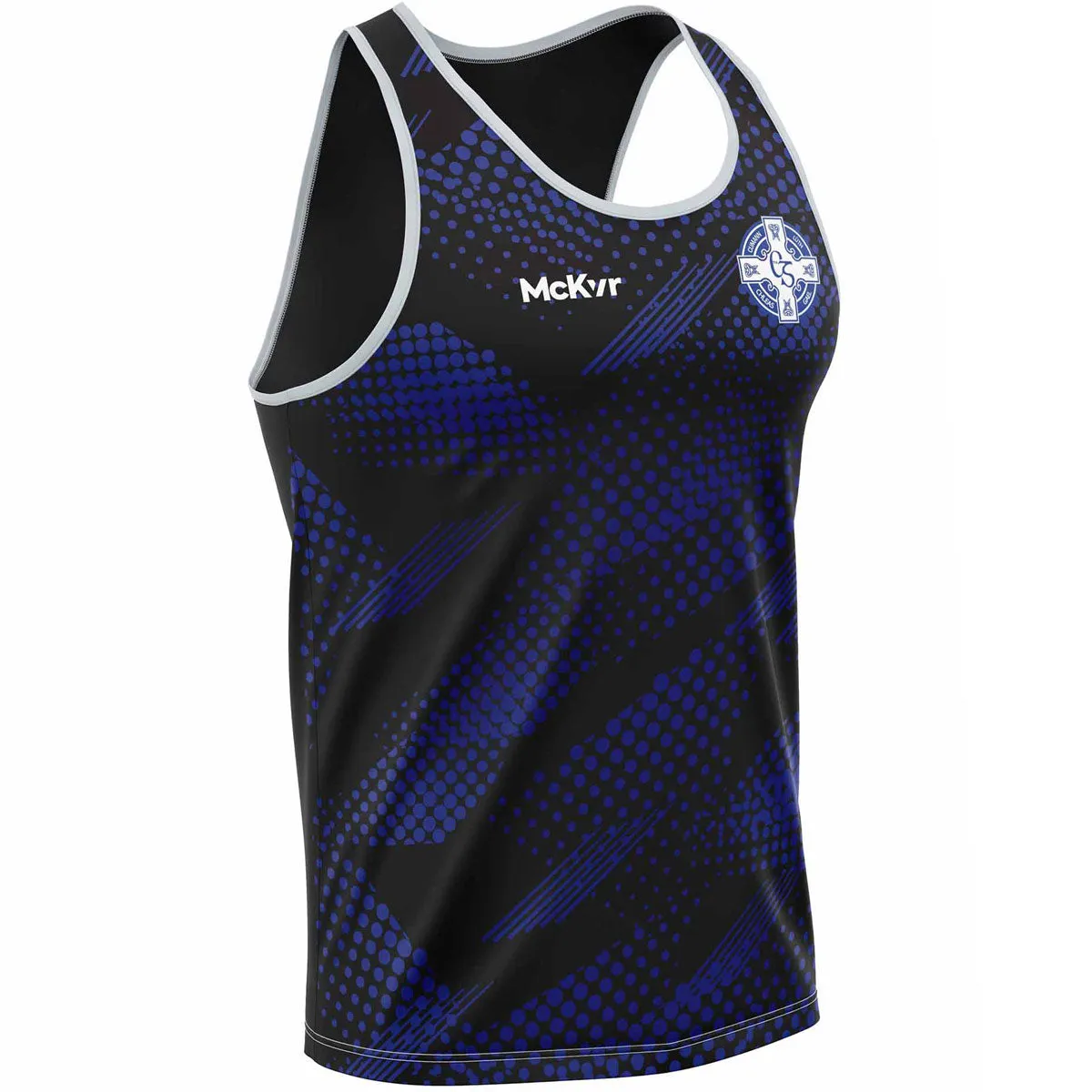 Mc Keever Clan Na Gael CLG Training Vest - Adult - Black/Royal