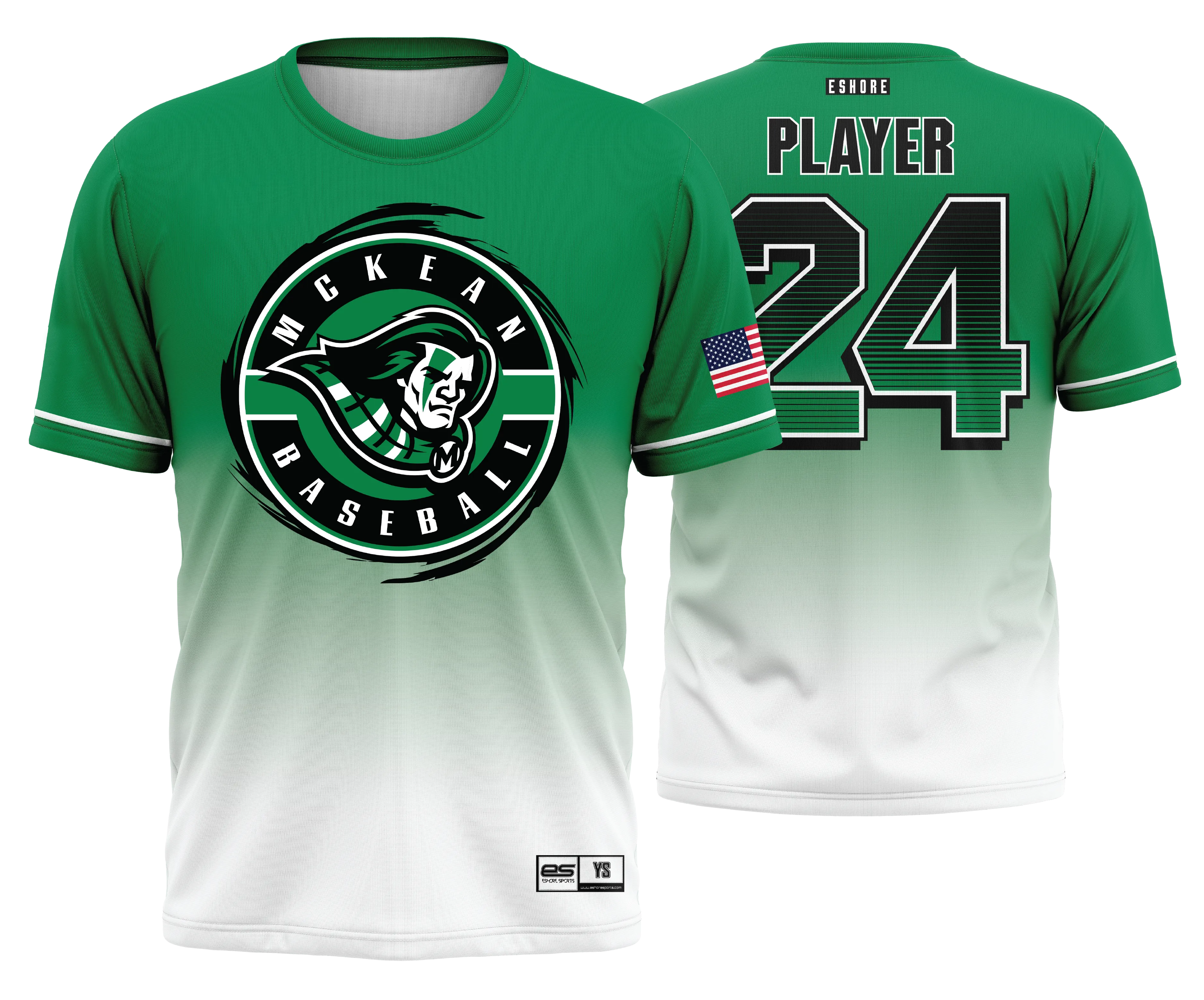 McKean Baseball FDS Jersey