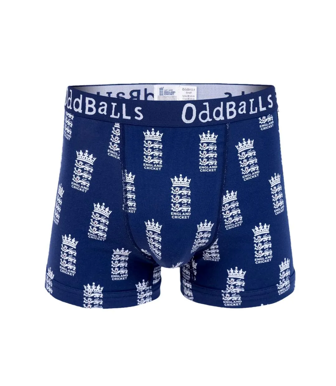 Mens england cricket boxer shorts blue/white OddBalls