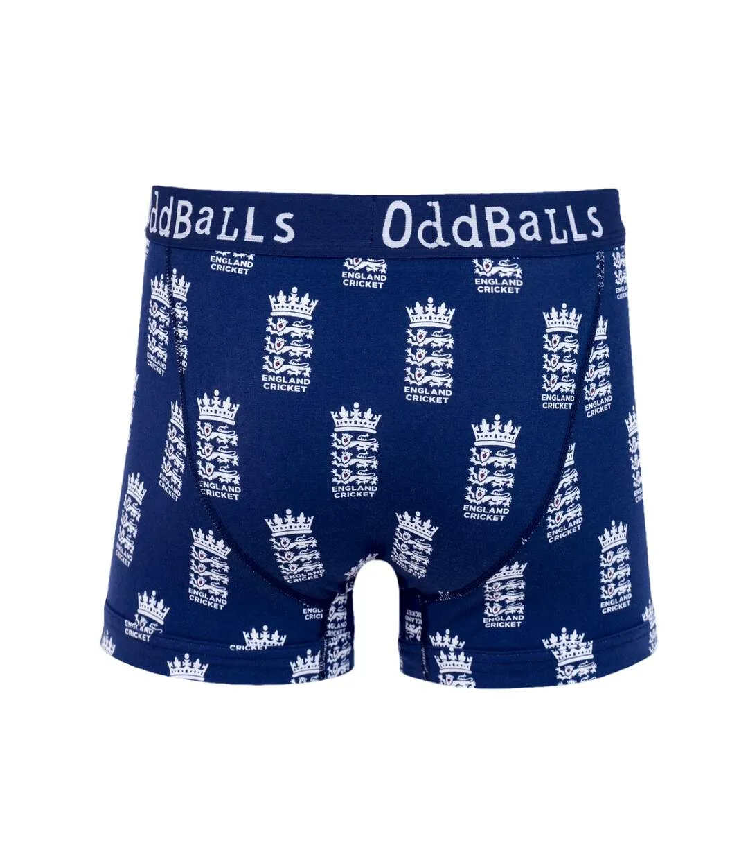 Mens england cricket boxer shorts blue/white OddBalls