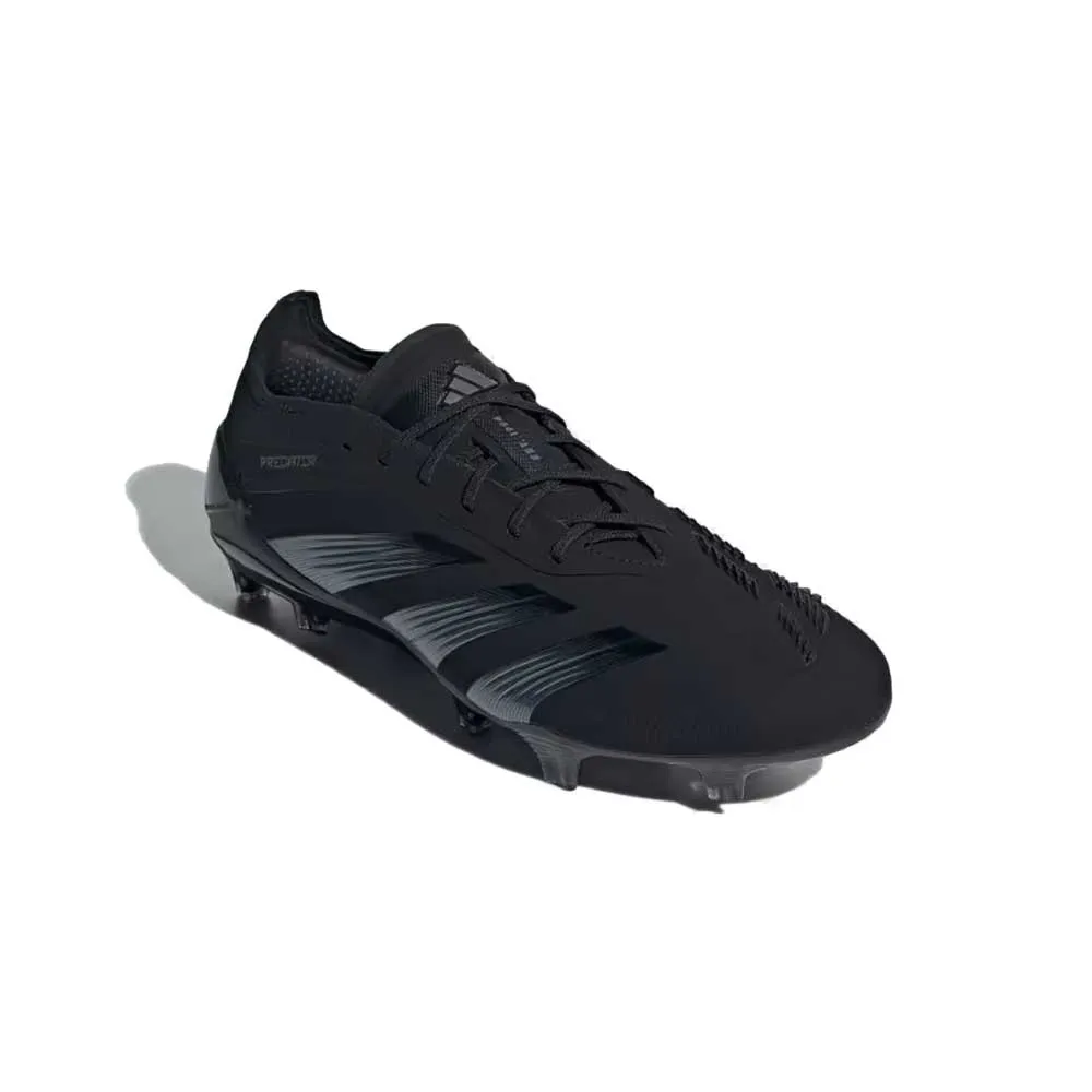 Men's Predator Elite L FG Soccer Shoe - Core black/Core black/Carbon - Regular (D)