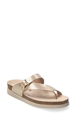 Mephisto Womens Helen Sandals - Light Sand Havana