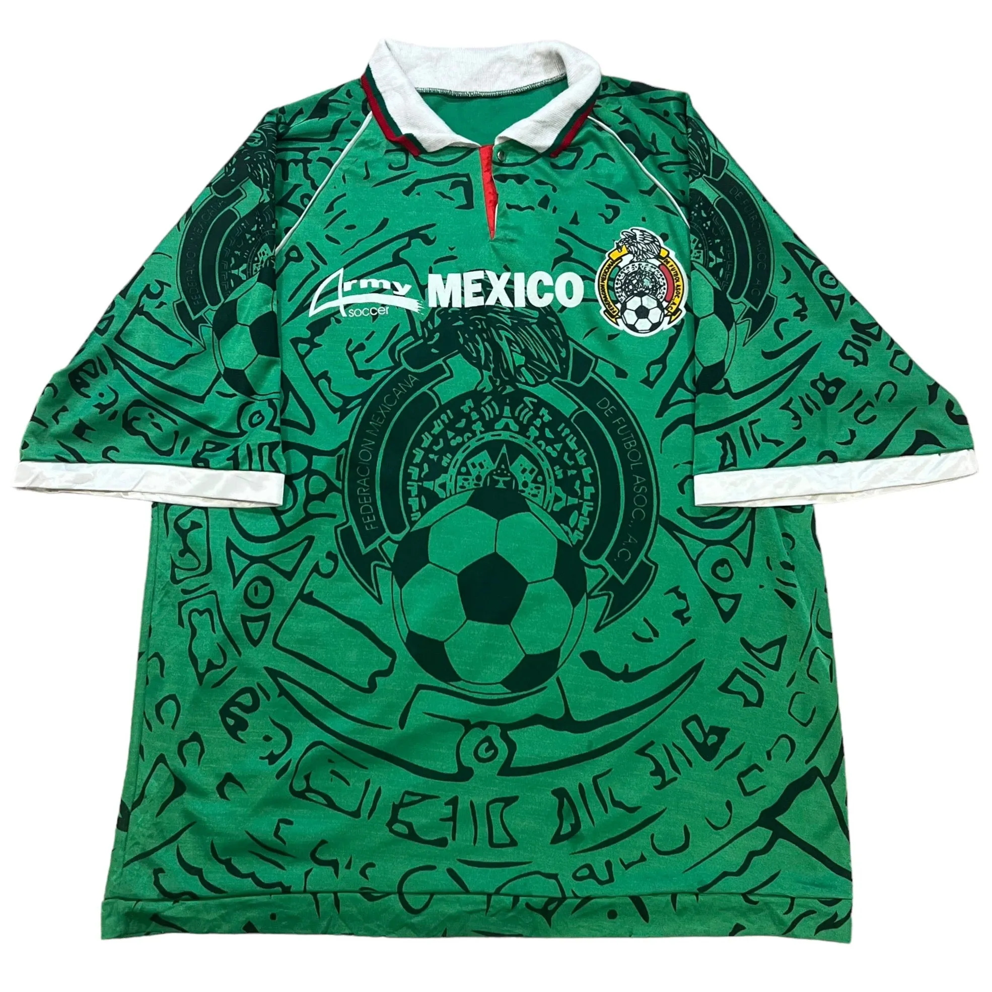 Mexico 1999 Home Retro Football Shirt