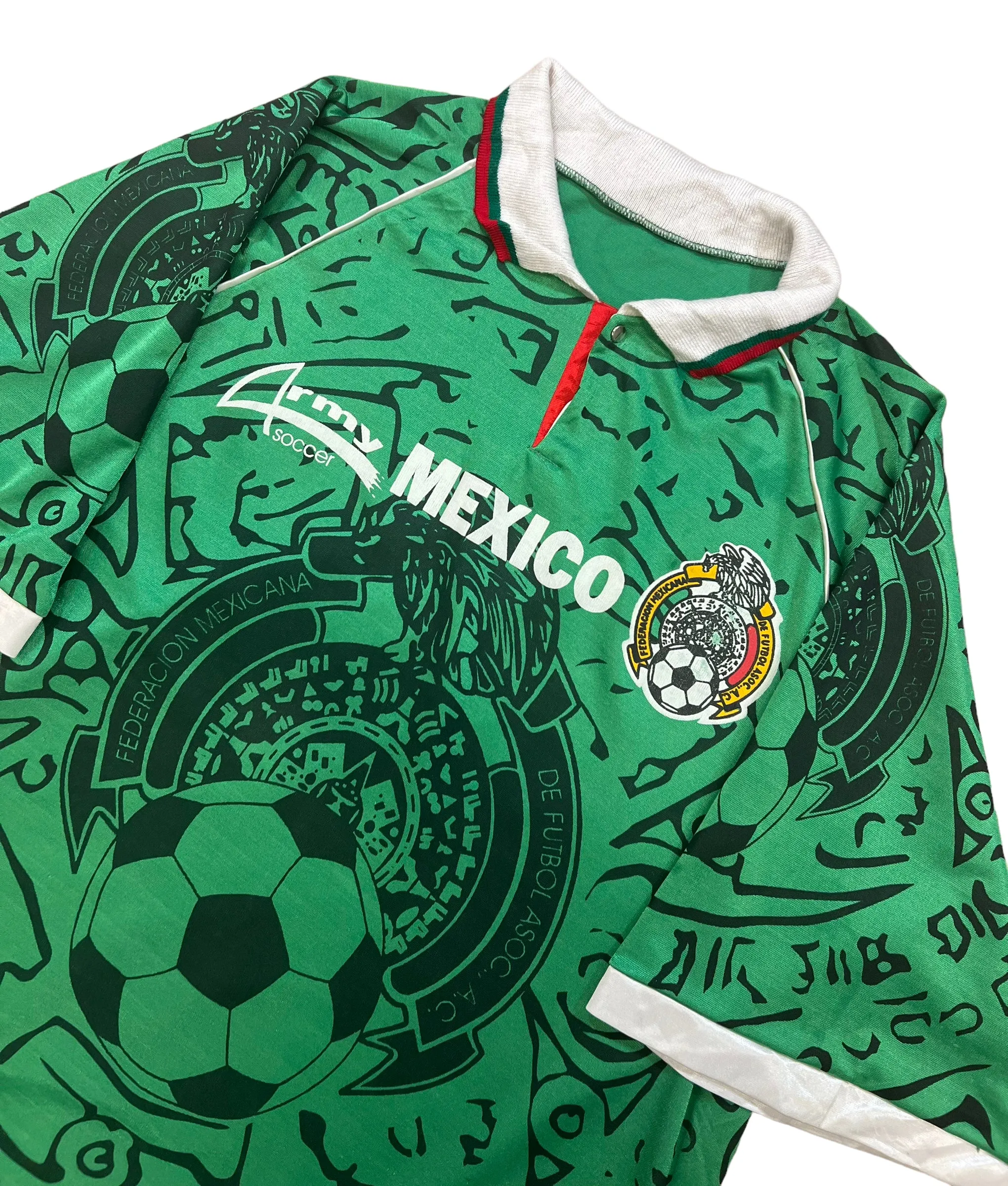 Mexico 1999 Home Retro Football Shirt