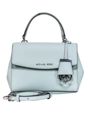 Michael Kors - Mint Green Saffiano Leather Crossbody Bag