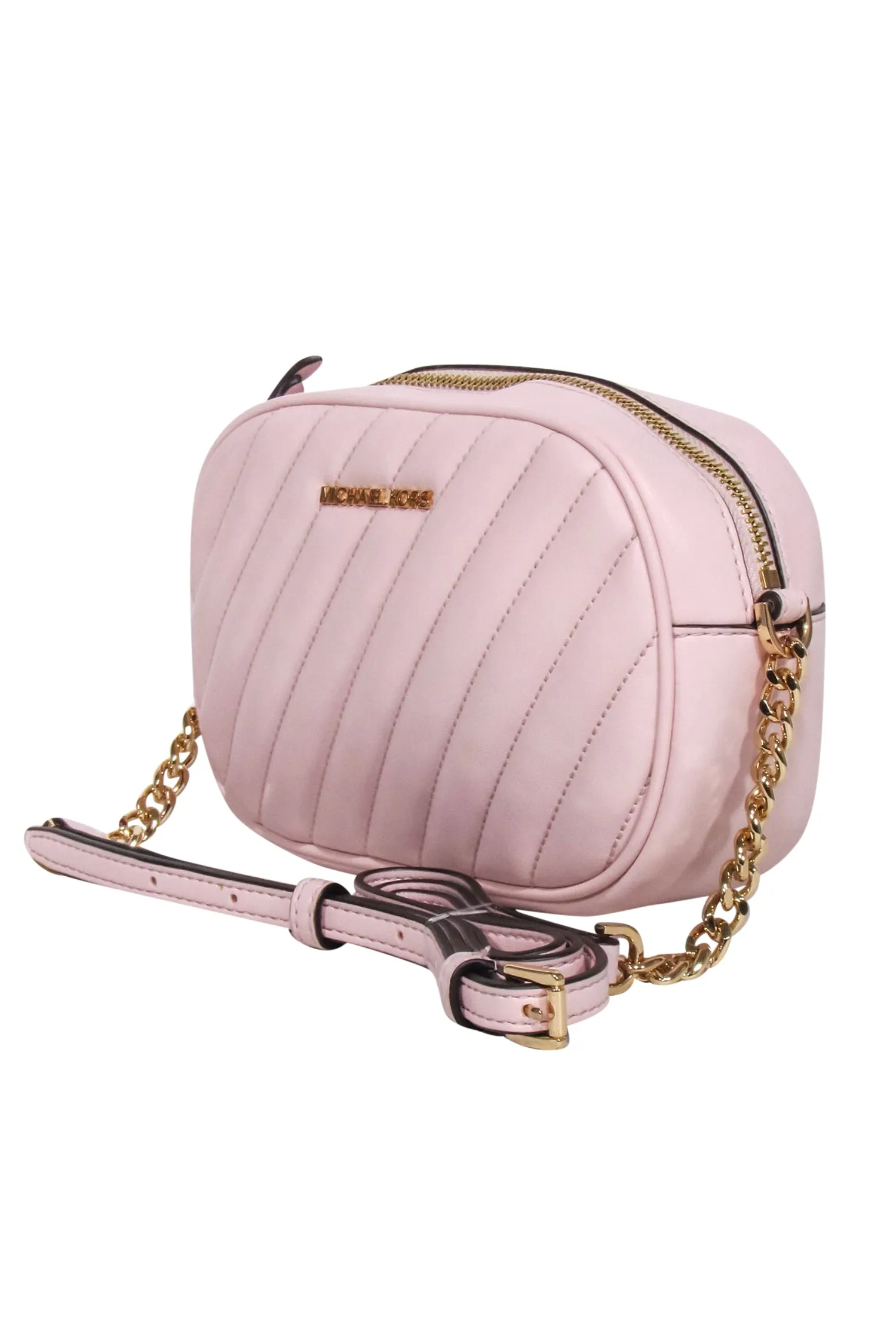 Michael Kors - Rose Pink Small Quilted Crossbody Bag