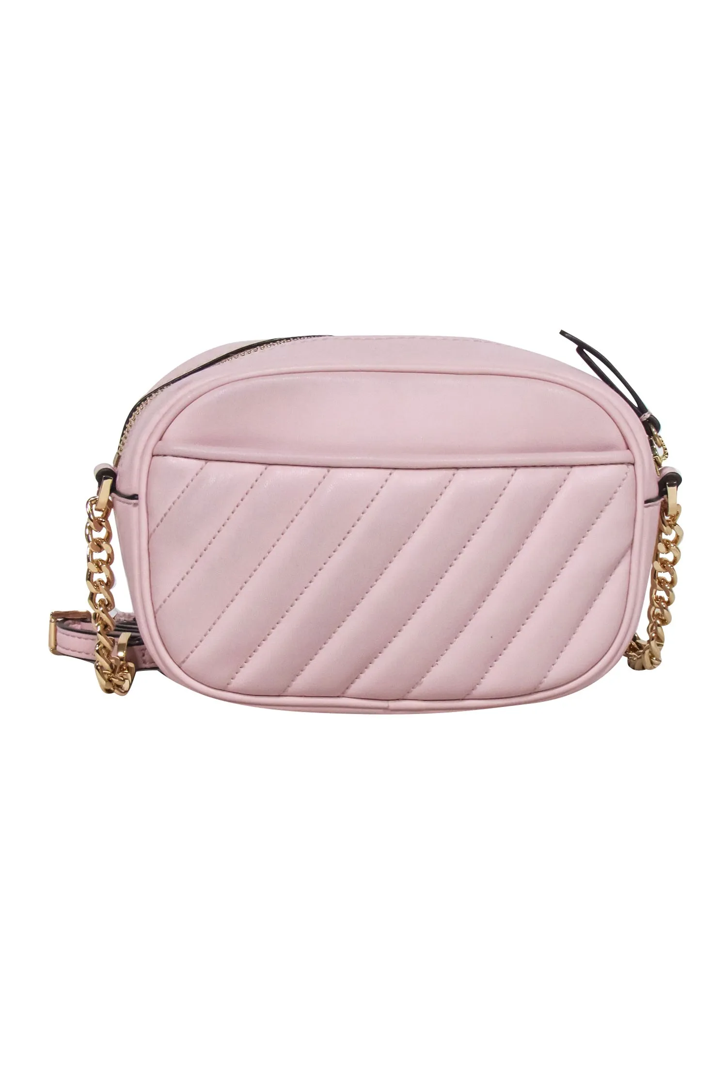 Michael Kors - Rose Pink Small Quilted Crossbody Bag