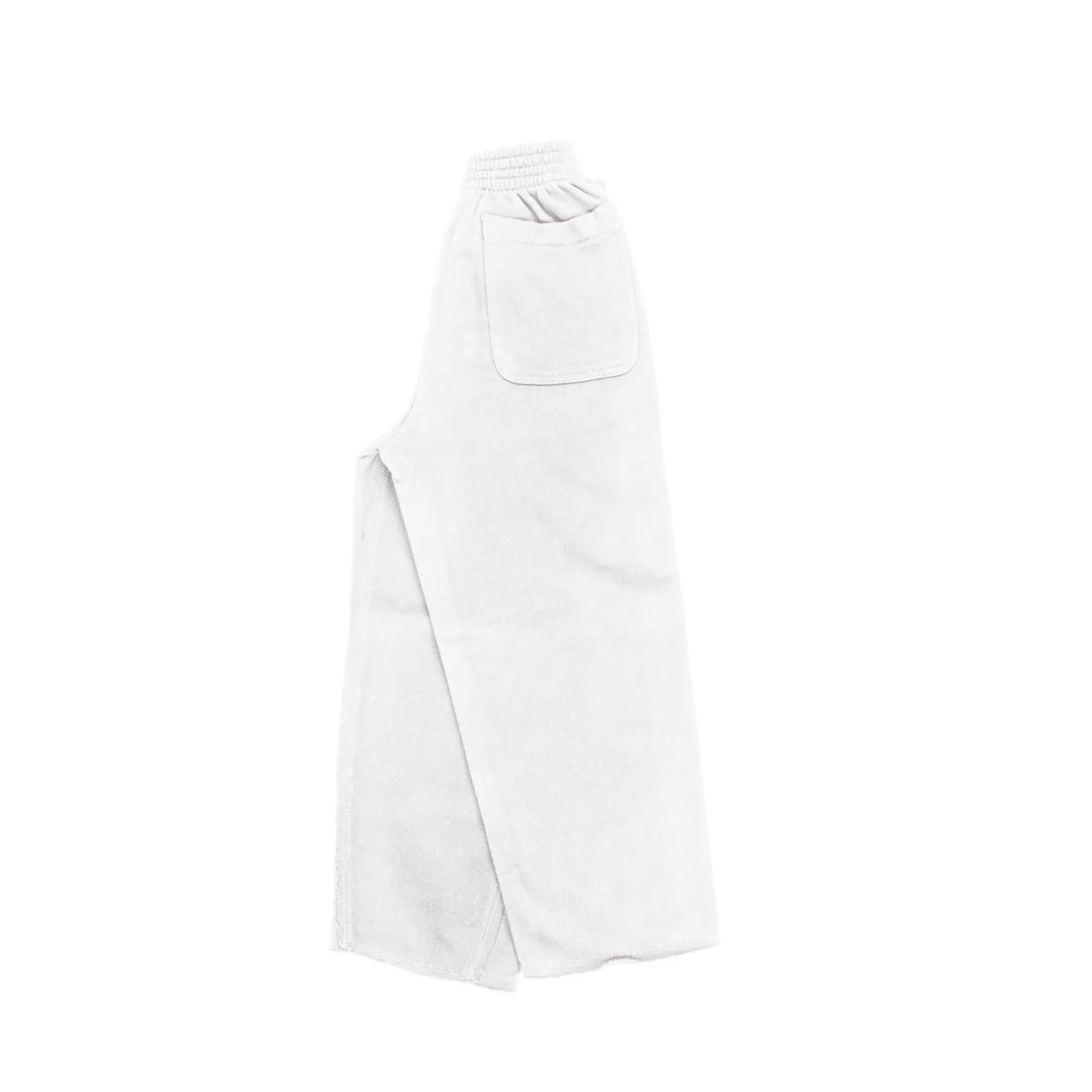 Mm6 Maison Margiela White Loose Fit Jeans For Girls And Teen