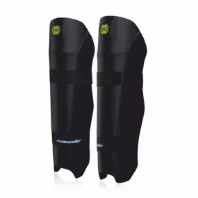 Moonwalkr Cricket Wicket Keeping Shin Pads, Black