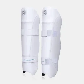 Moonwalkr Cricket Wicket Keeping Shin Pads, White