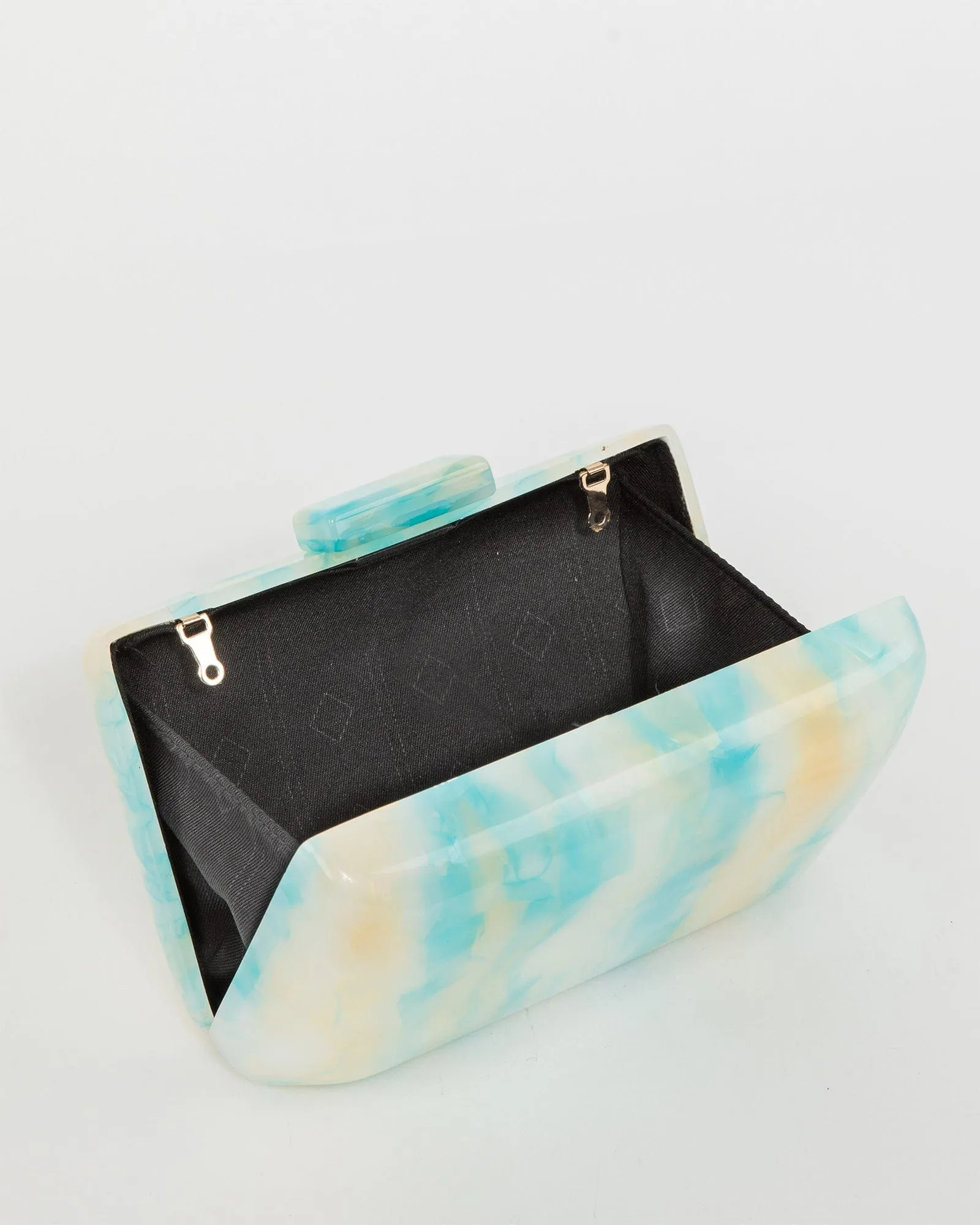 Multi Colour Olivia Acrylic Clutch Bag