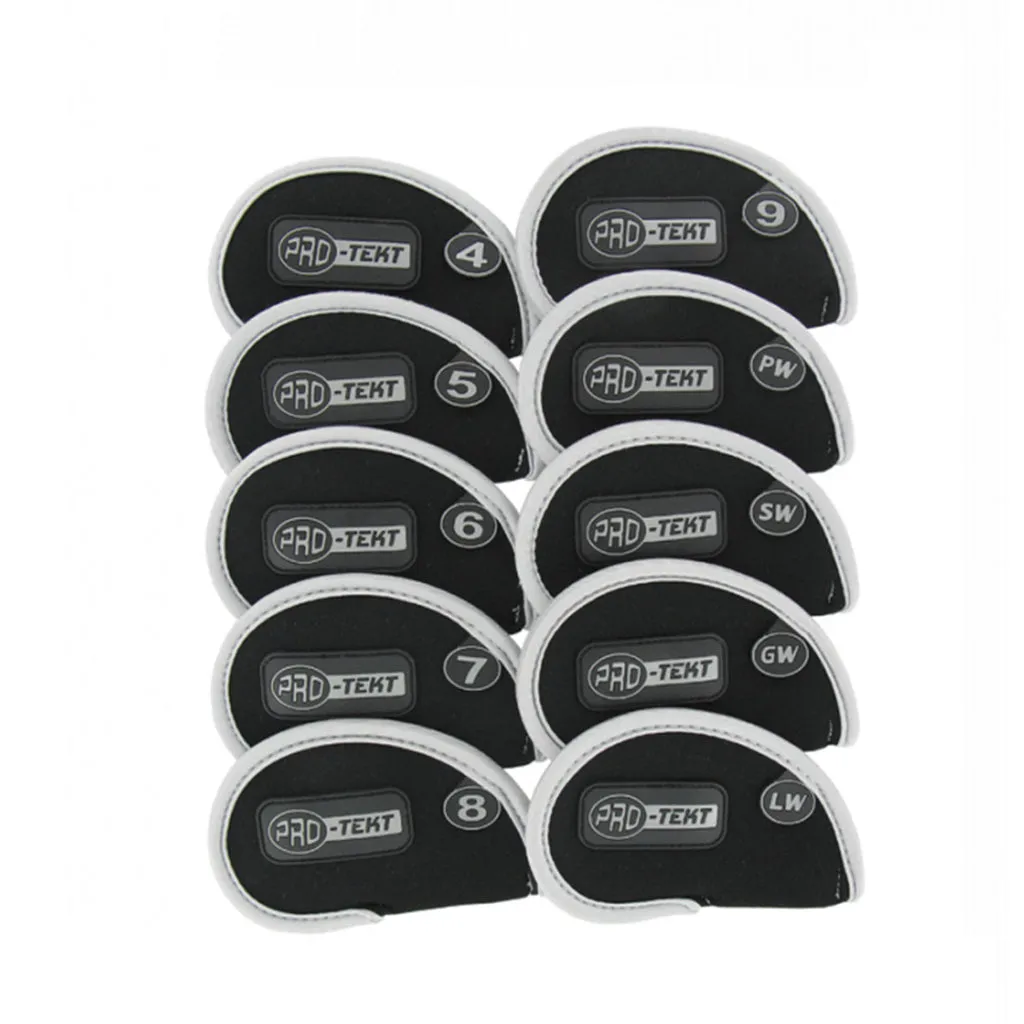 Neoprene Iron Golf Club Head Covers