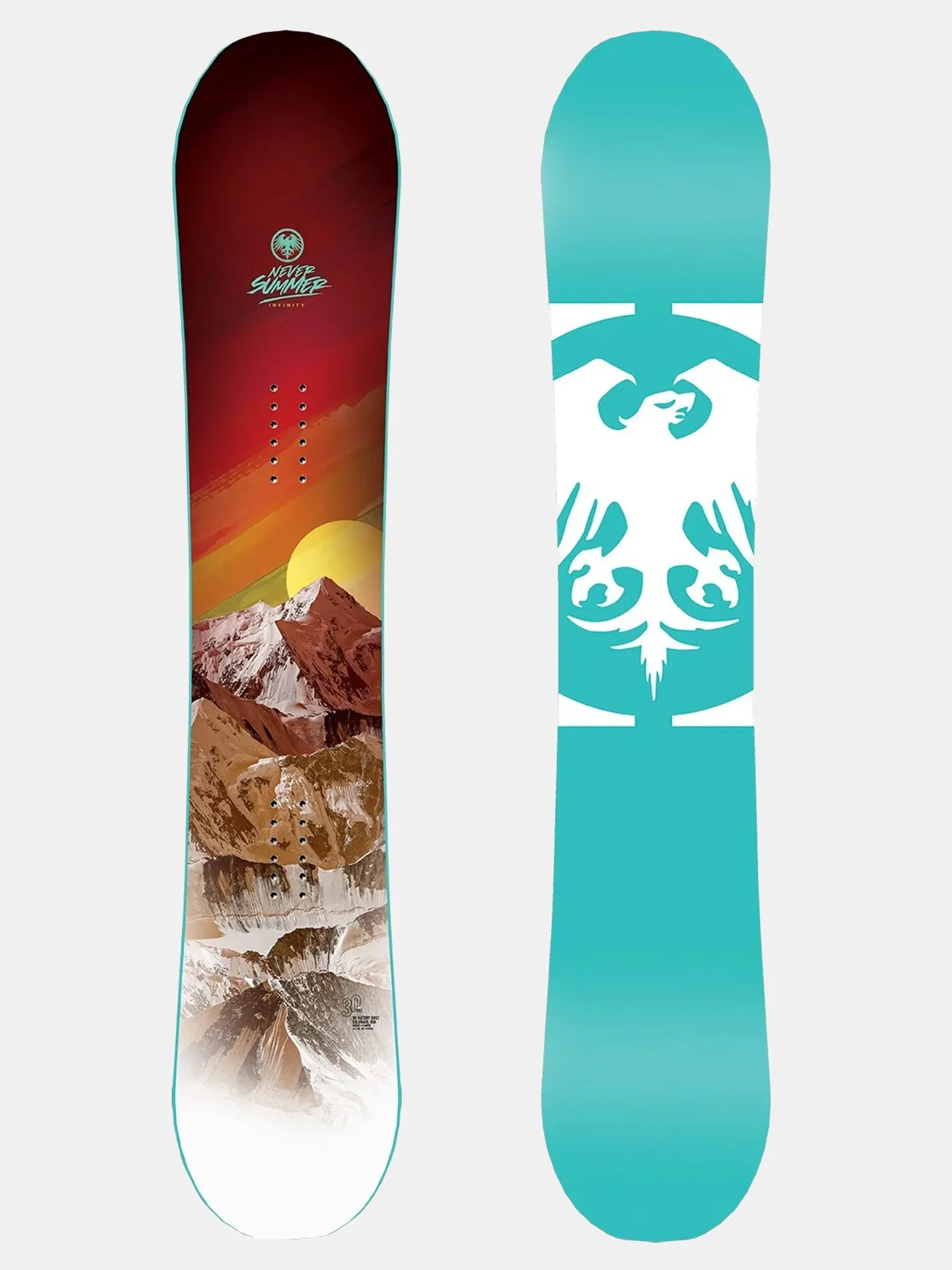     NEVER SUMMER  Women's Infinity Snowboard 2021    