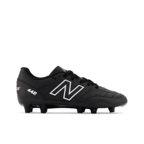 New Balance Youth 442 V2 Academy FG Soccer Cleat - JS43FBK2 (Wide)