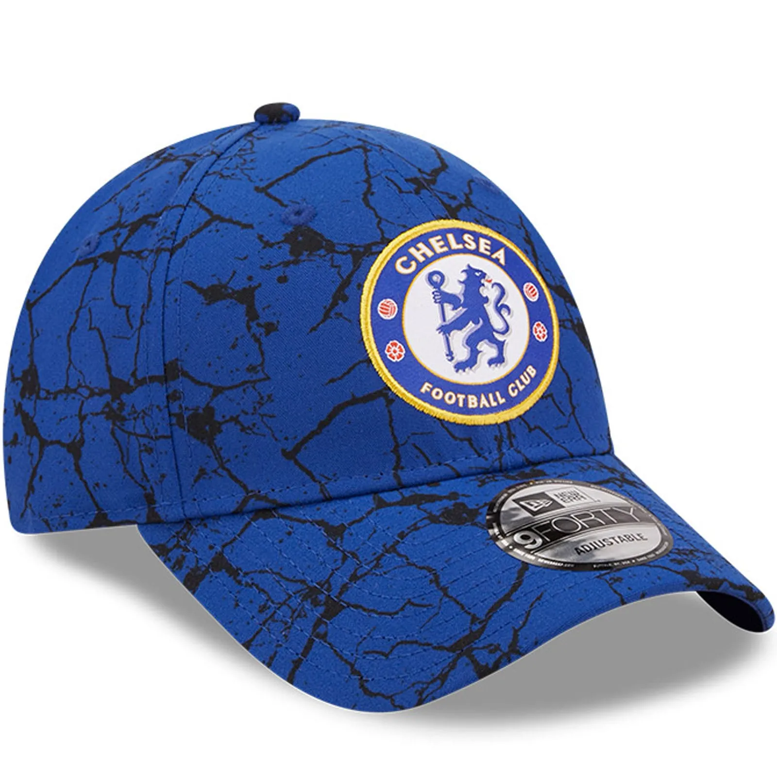 New Era Chelsea Football Club 9FORTY Marbled Baseball Cap - Blue