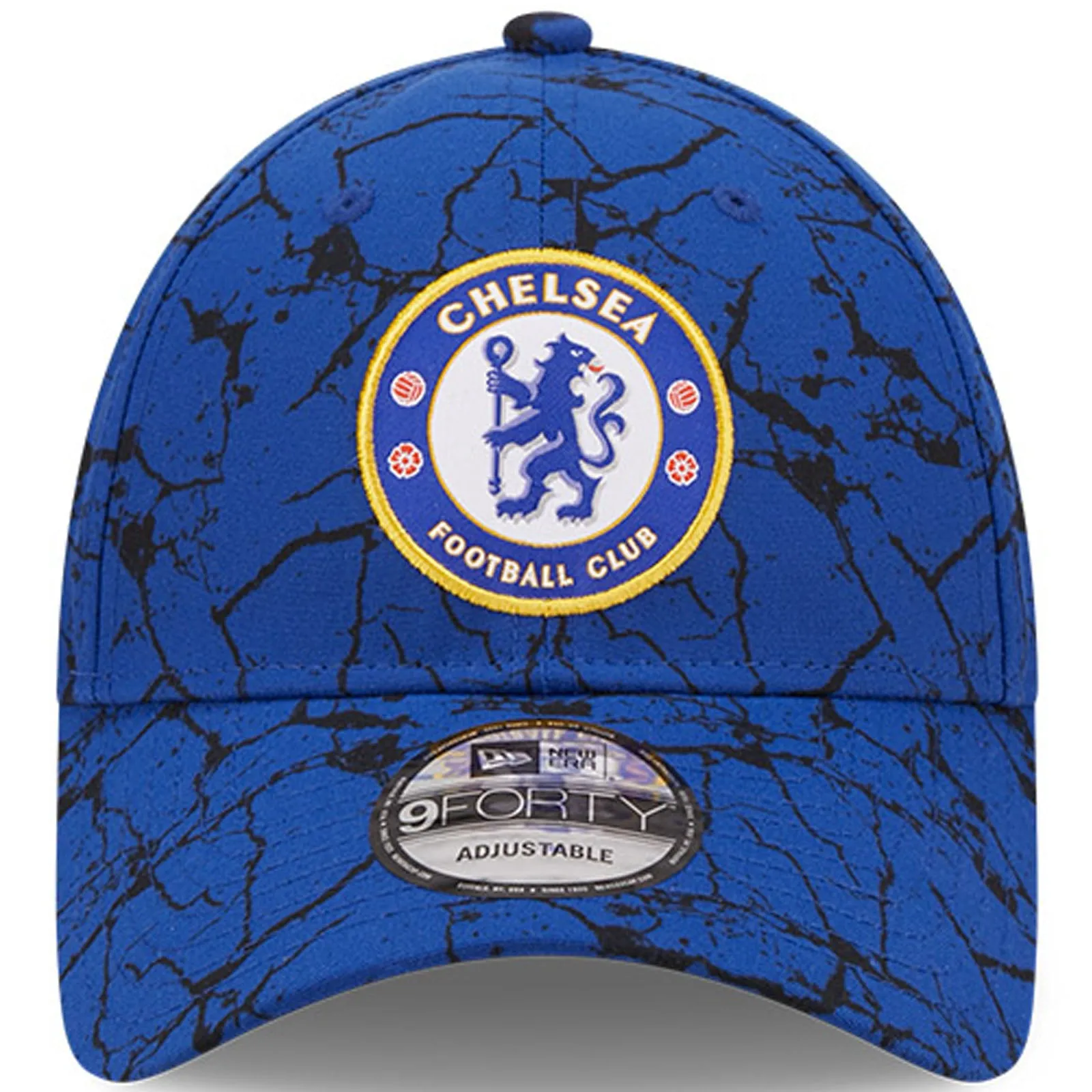 New Era Chelsea Football Club 9FORTY Marbled Baseball Cap - Blue