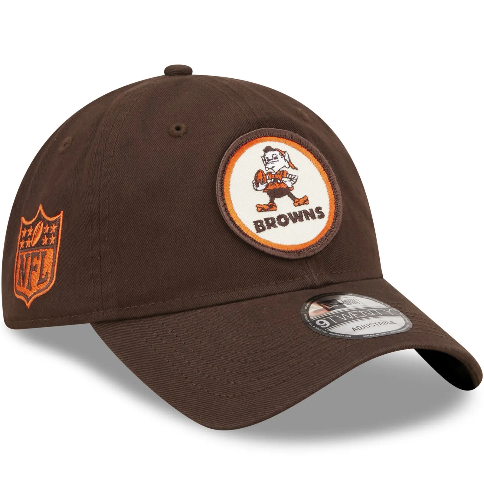 New Era Cleveland Browns NFL 2022 Sideline 9TWENTY Baseball Cap - Brown