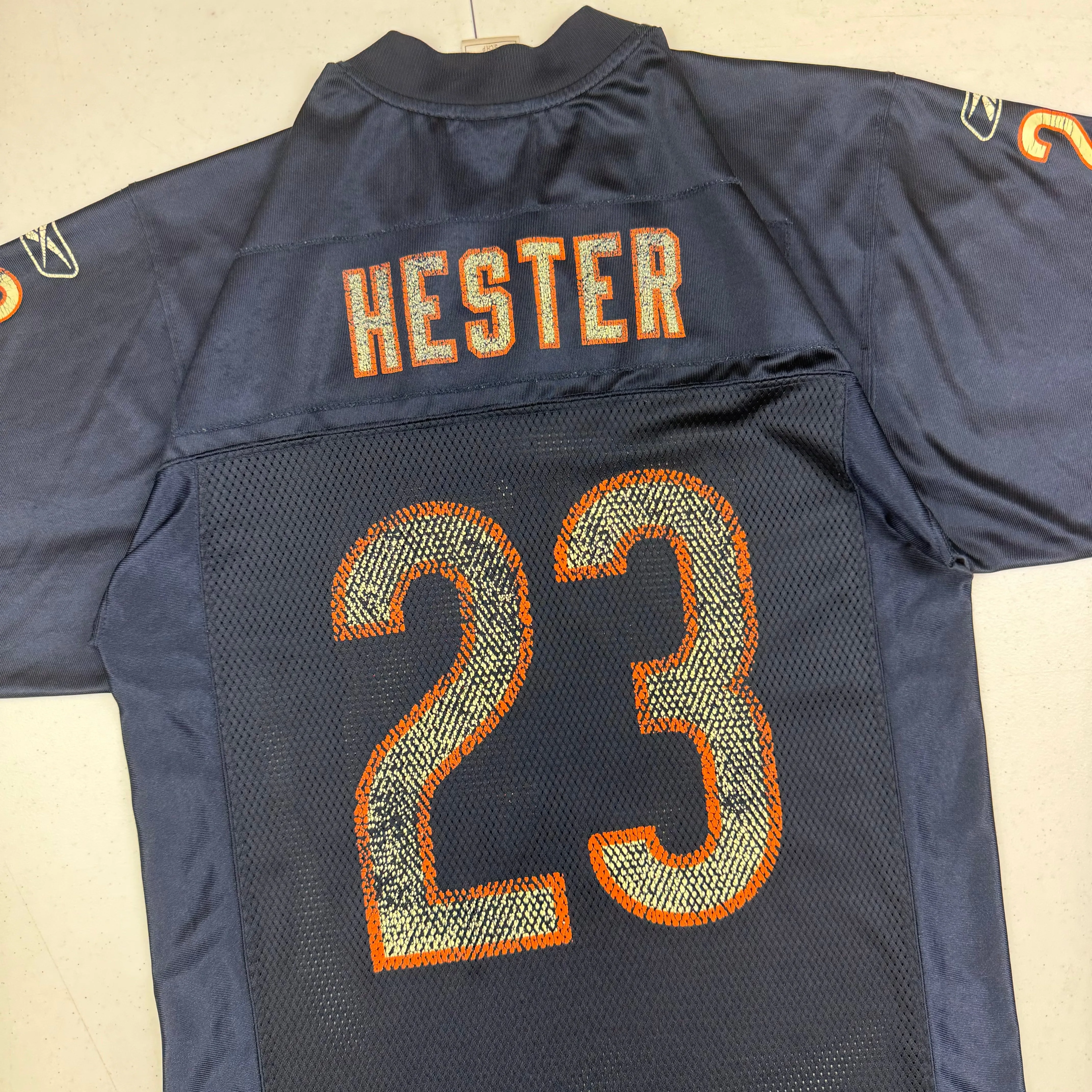 NFL Reebok Chicago Bears 2006 Devin Hester 23 Football Jersey Navy