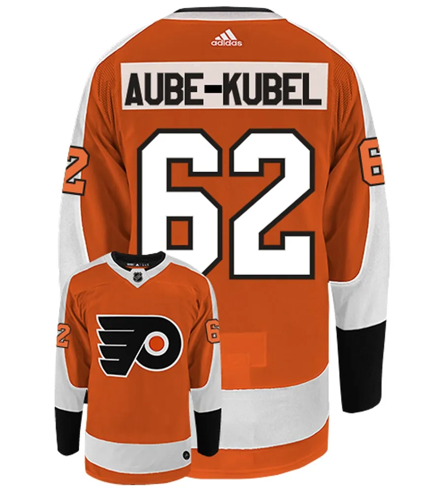 Nicolas Aube-Kubel Philadelphia Flyers Adidas Authentic Home NHL Hockey Jersey     