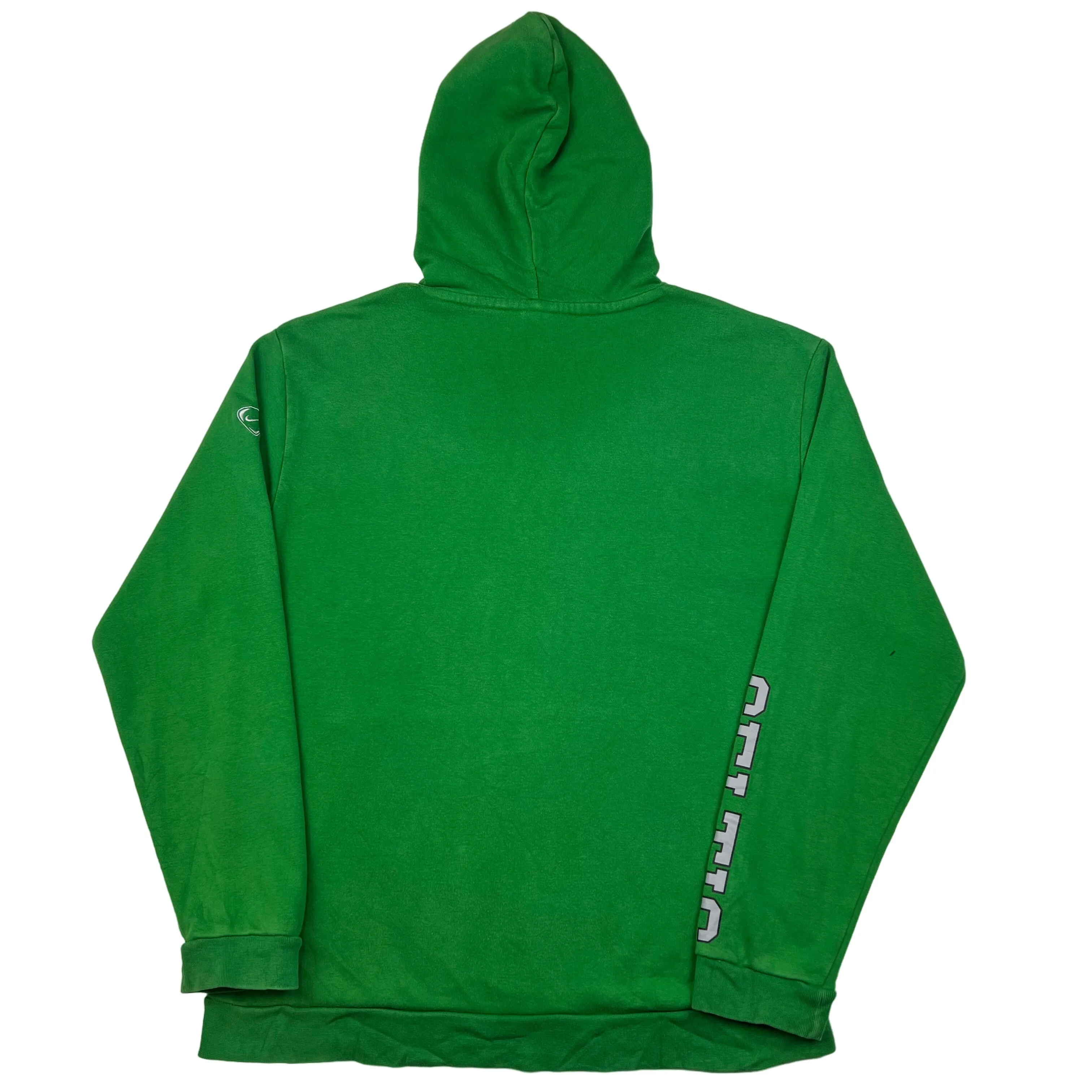 Nike 00s Celtic Football Hooded Sweatshirt Green