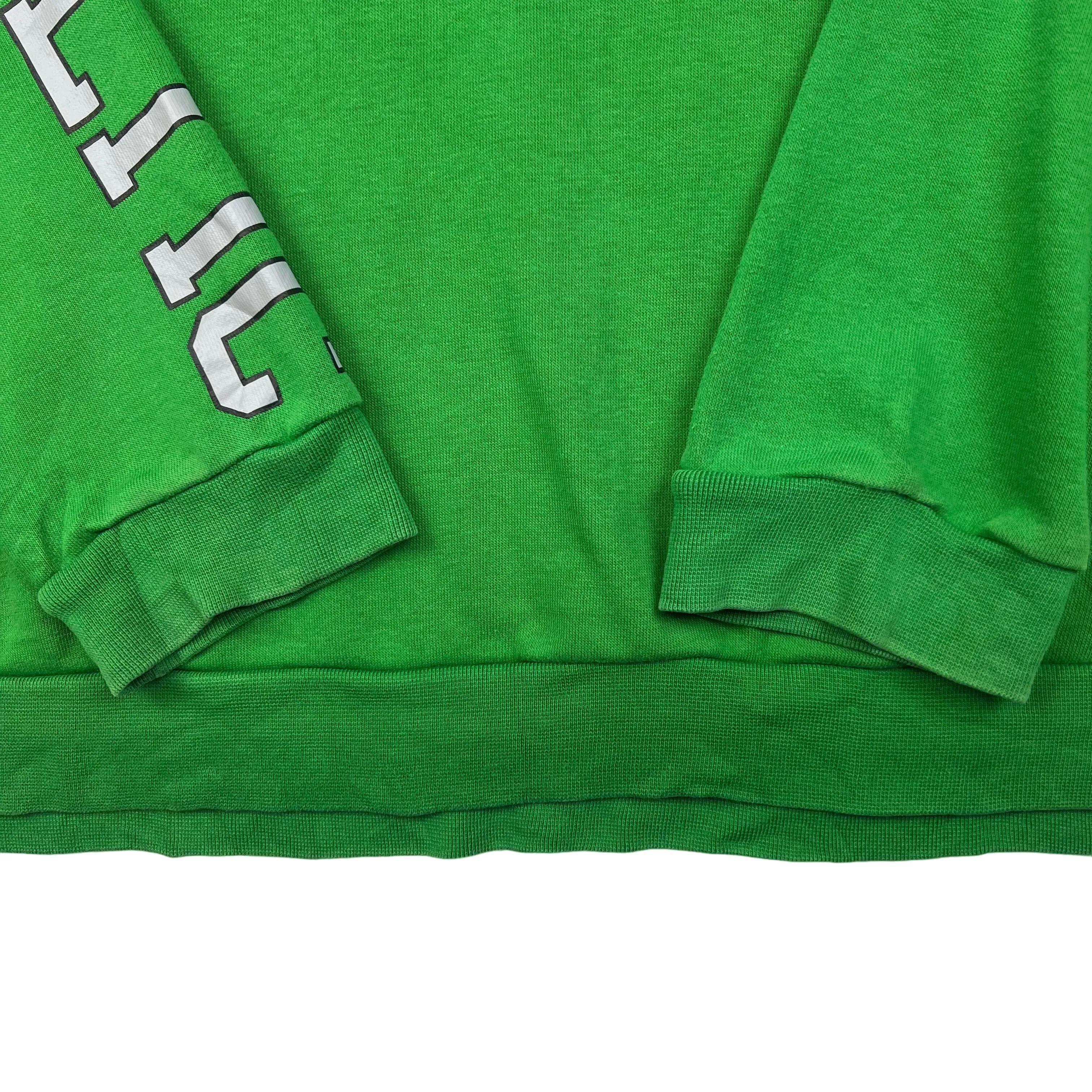 Nike 00s Celtic Football Hooded Sweatshirt Green