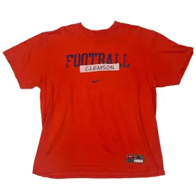 Nike Clemson Football Orange Graphic T-shirt