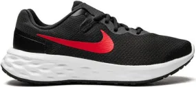 Nike Revolution 6 NN Black University Red sneakers