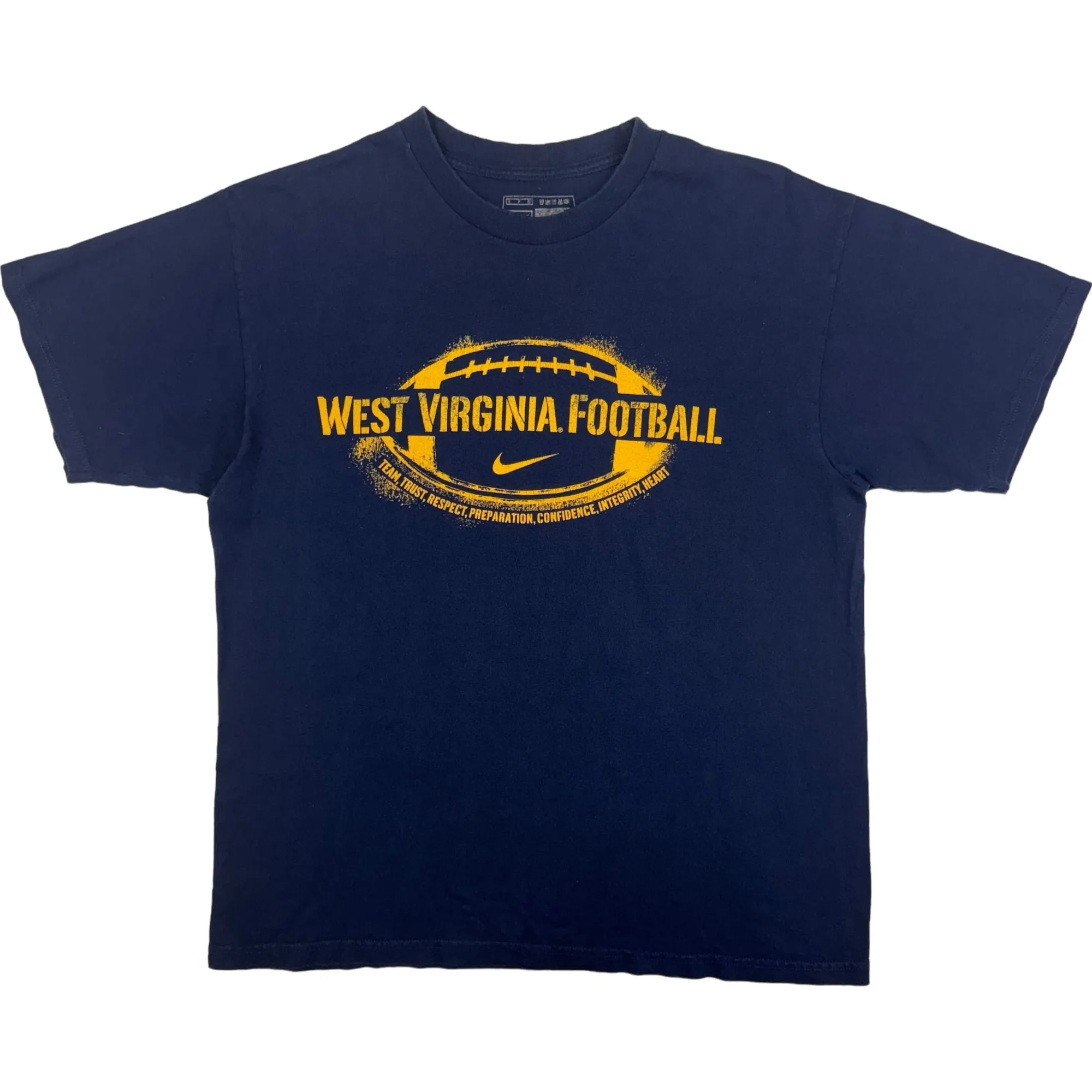 Nike West Virginia Football Graphic T-Shirt Navy