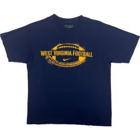 Nike West Virginia Football Graphic T-Shirt Navy