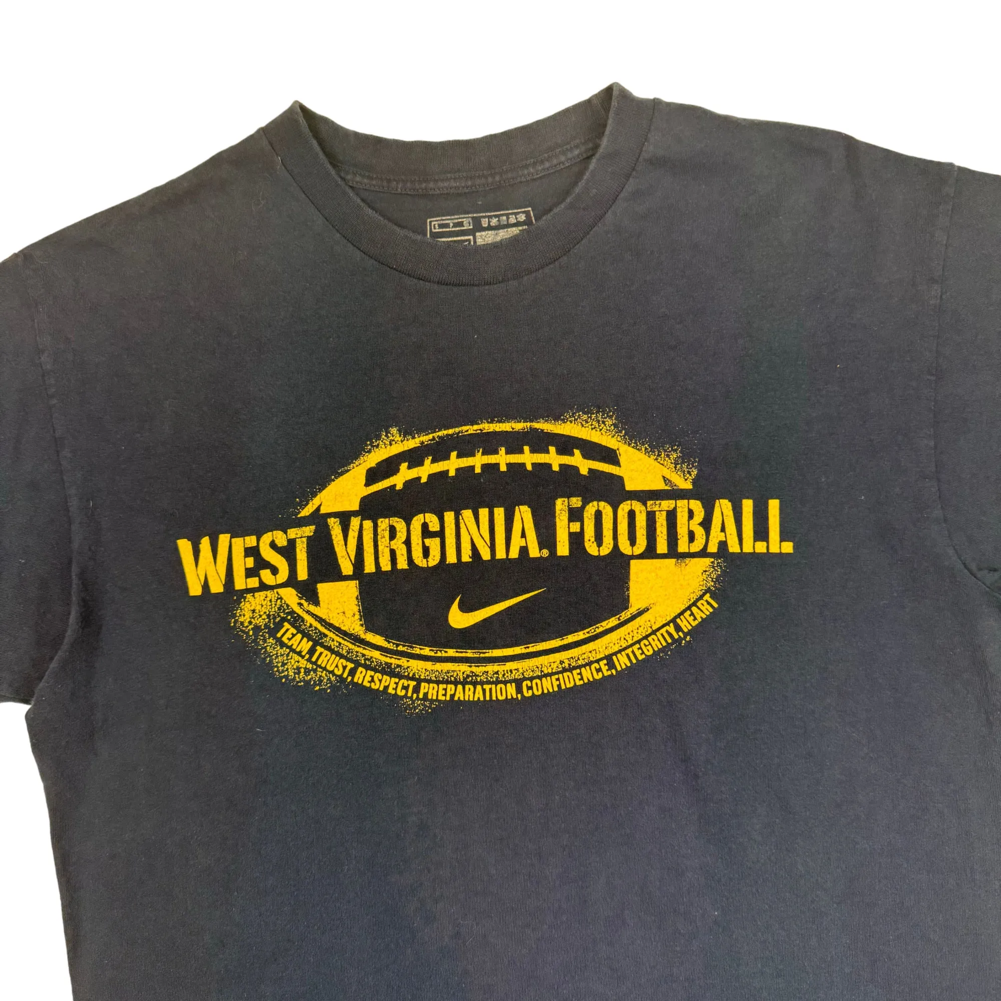 Nike West Virginia Football Graphic T-Shirt Navy