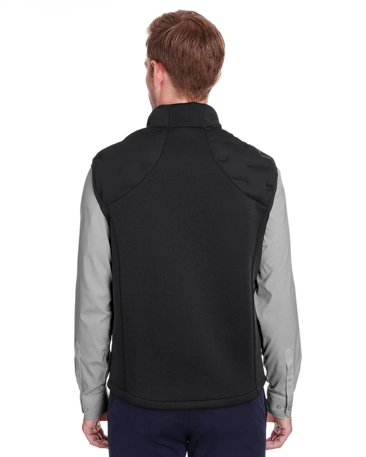 North End NE709 Men's Loft Pioneer Hybrid Vest SKU: NE709