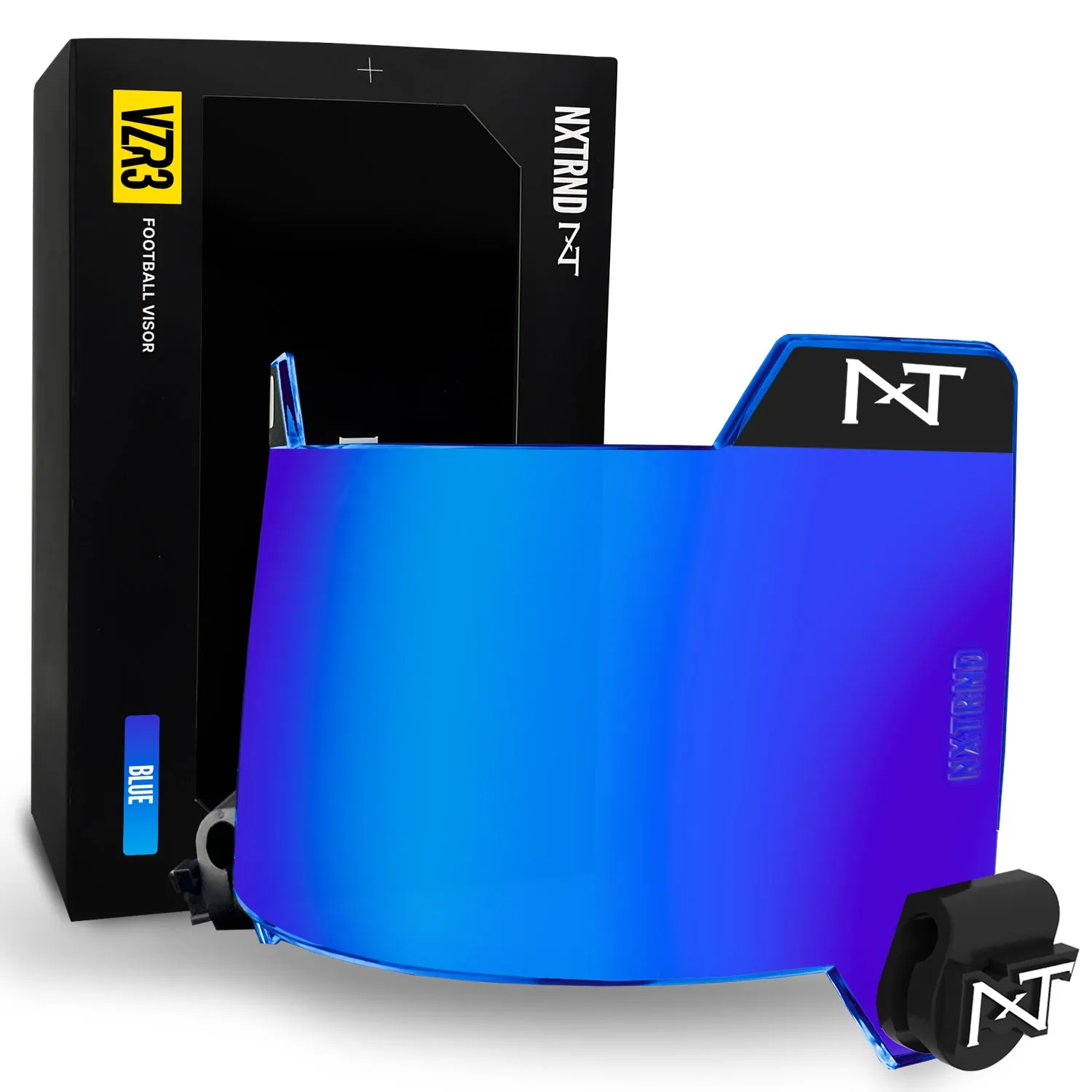 NXTRND VZR3 Football Visor Blue