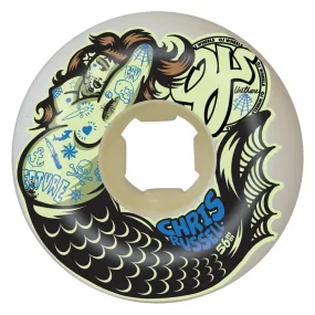 OJ Double Duro Skateboard wheels Chris Russell Sexy Mermaid 99a/95a Multi 56mm