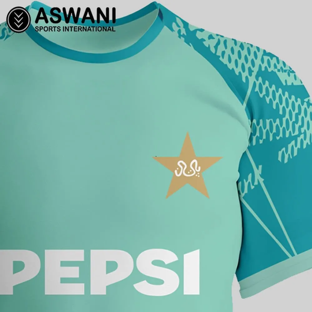 Pakistan Cricket Training Jersey, Matrix T20 World Cup Practice Shirt 2024