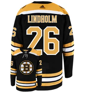 Par Lindholm Boston Bruins Adidas Authentic Home NHL Hockey Jersey     