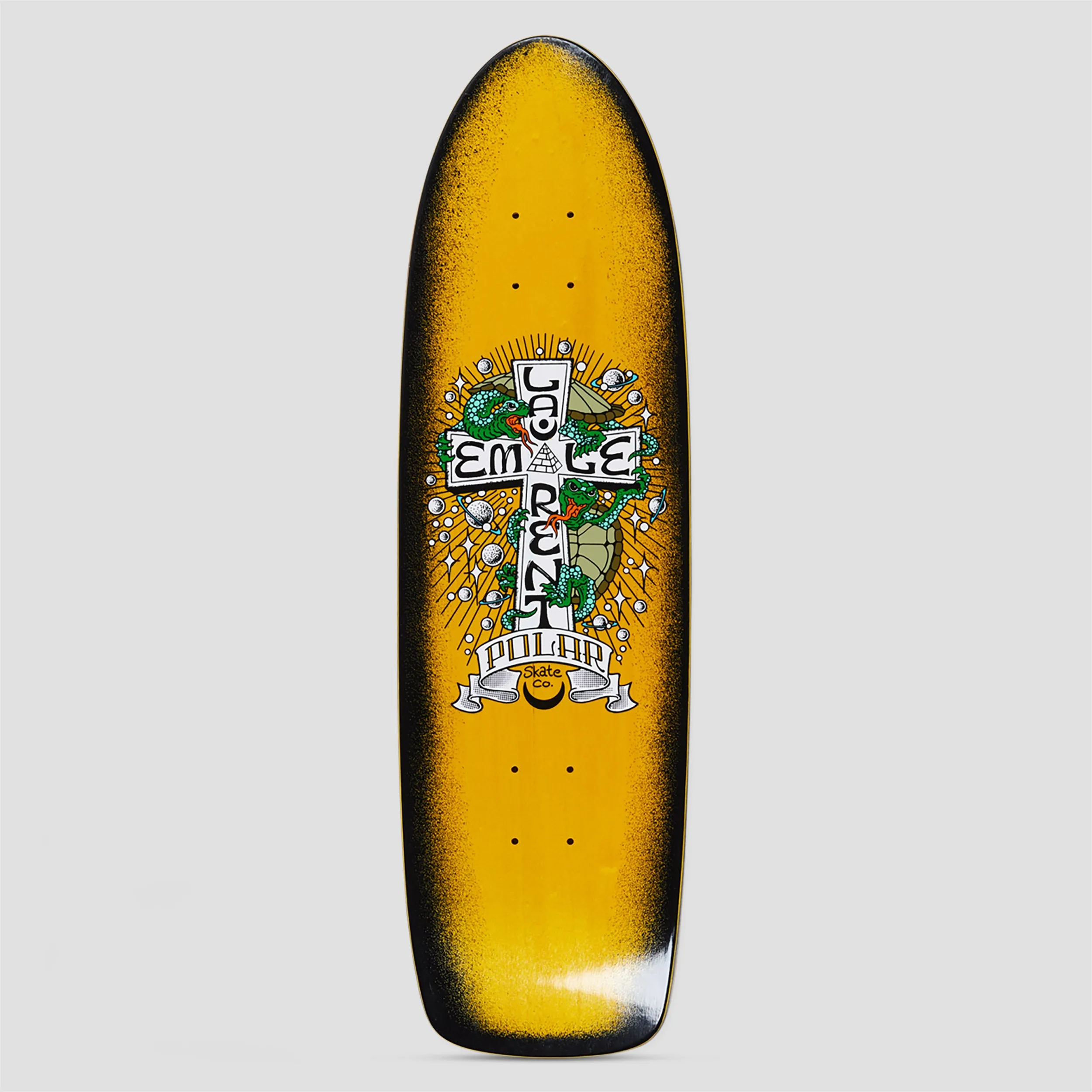 Polar 8.75 T-Shape Emile Laurent Turtle Town Skateboard Deck