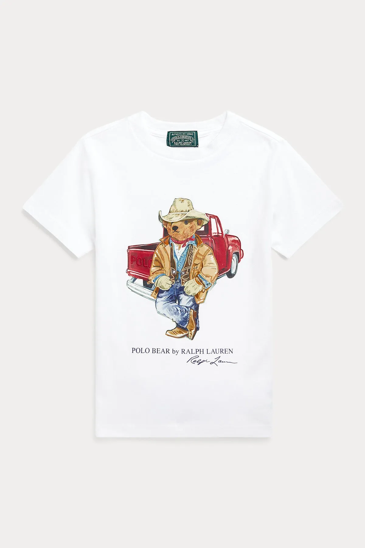 Polo Ralph Lauren Kids 2-4 Ya Erkek ocuk Polo Bear T-shirt