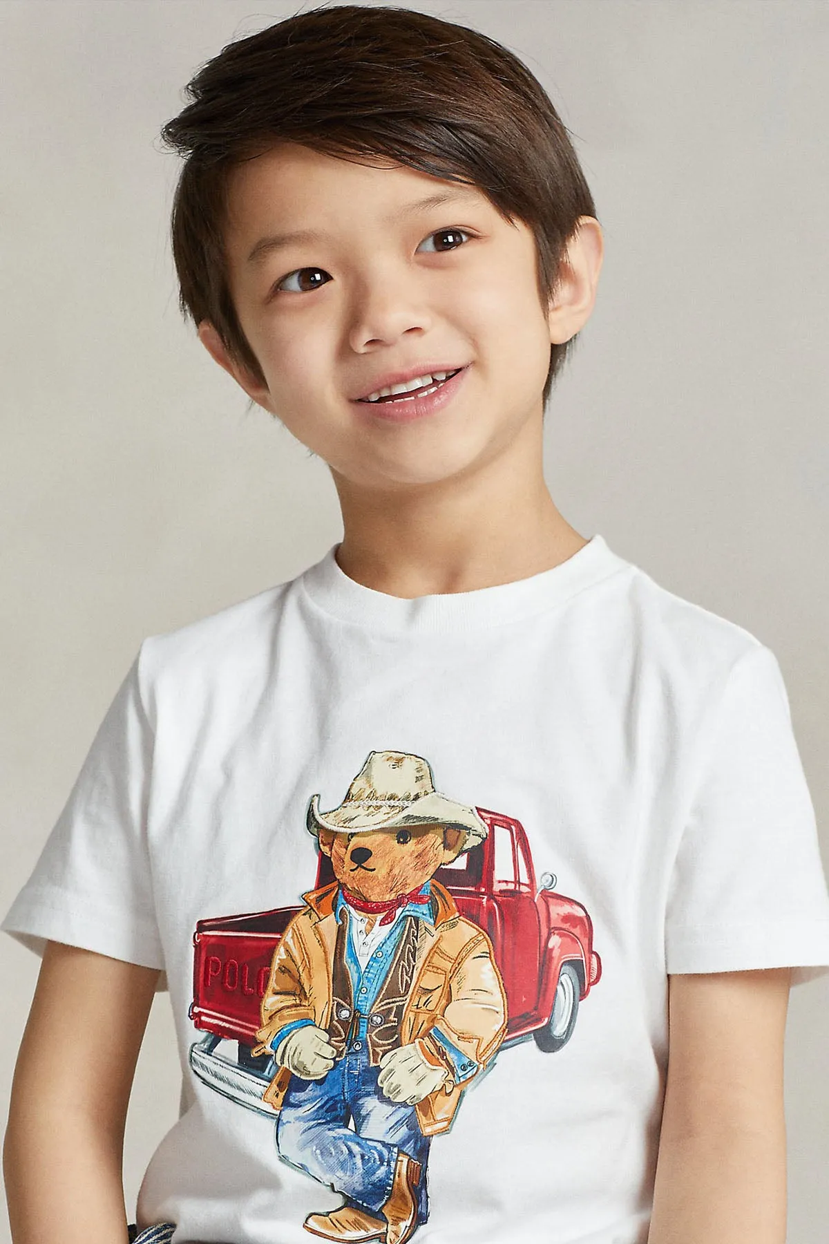 Polo Ralph Lauren Kids 2-4 Ya Erkek ocuk Polo Bear T-shirt