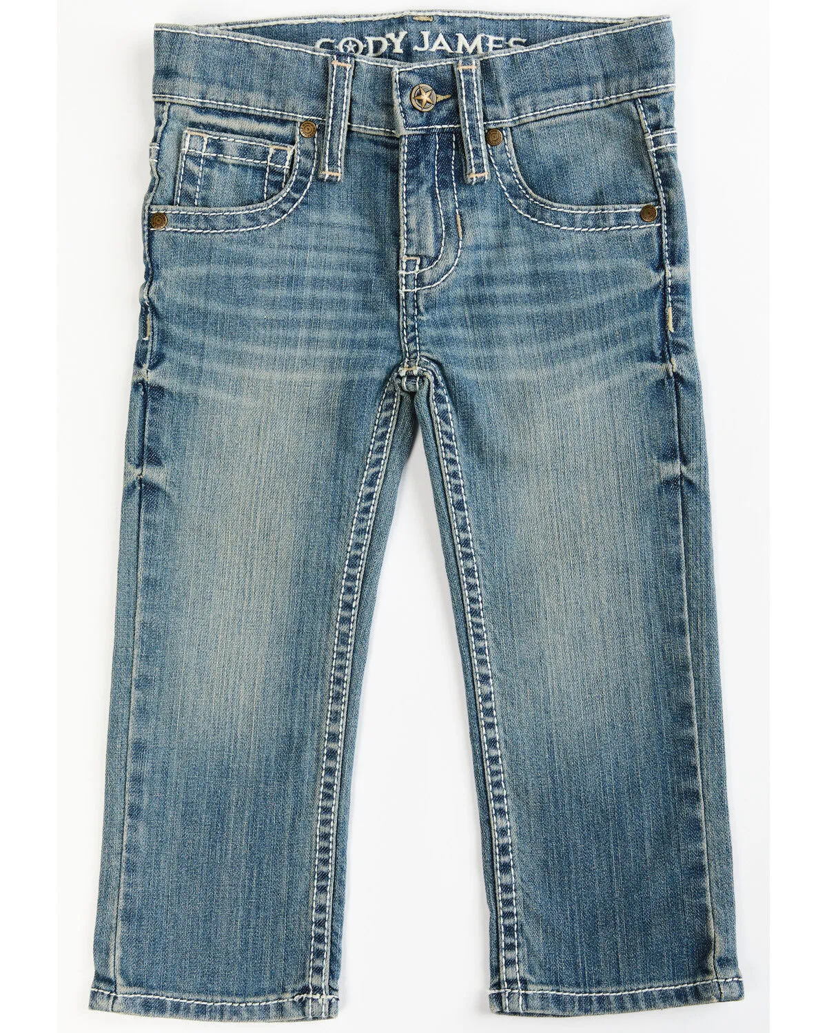 Product Name:  Cody James Toddler Boys' Clovehitch Light Wash Stretch Slim Straight Jeans