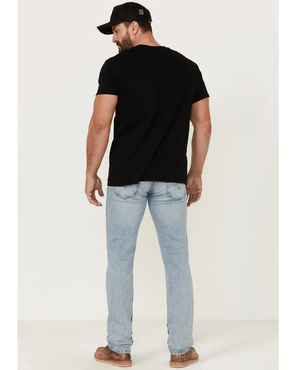 Product Name:  Levi's Men's Everyday Authentic Light Wash Stretch Slim Straight Jeans