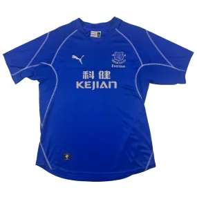 Puma Everton 2002-03 Retro Home Football Shirt